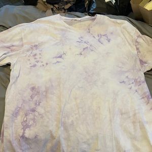 Tie dye T-shirt dress